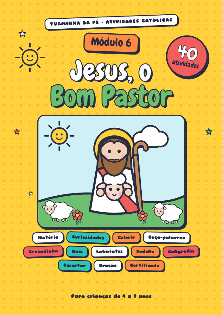 Capa do módulo 6: Jesus, o Bom Pastor